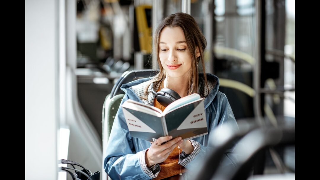 Do you read when traveling in Ourbus? | Ride with OurBus