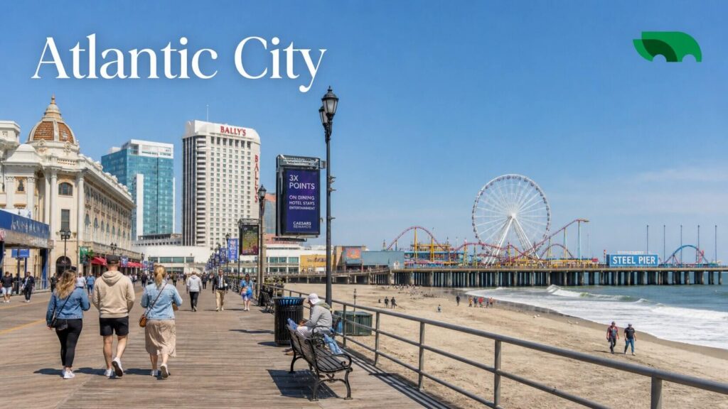 7 spring break destinations - Atlantic City
