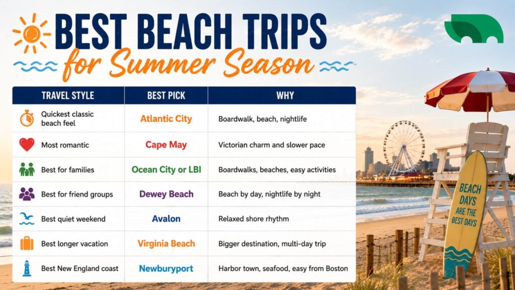 Best Beach Trips You Can Reach by Bus This Summer