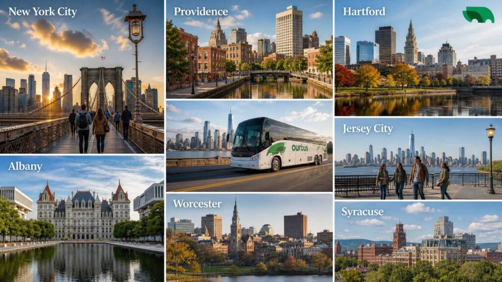 Best weekend trips from Boston by OurBus