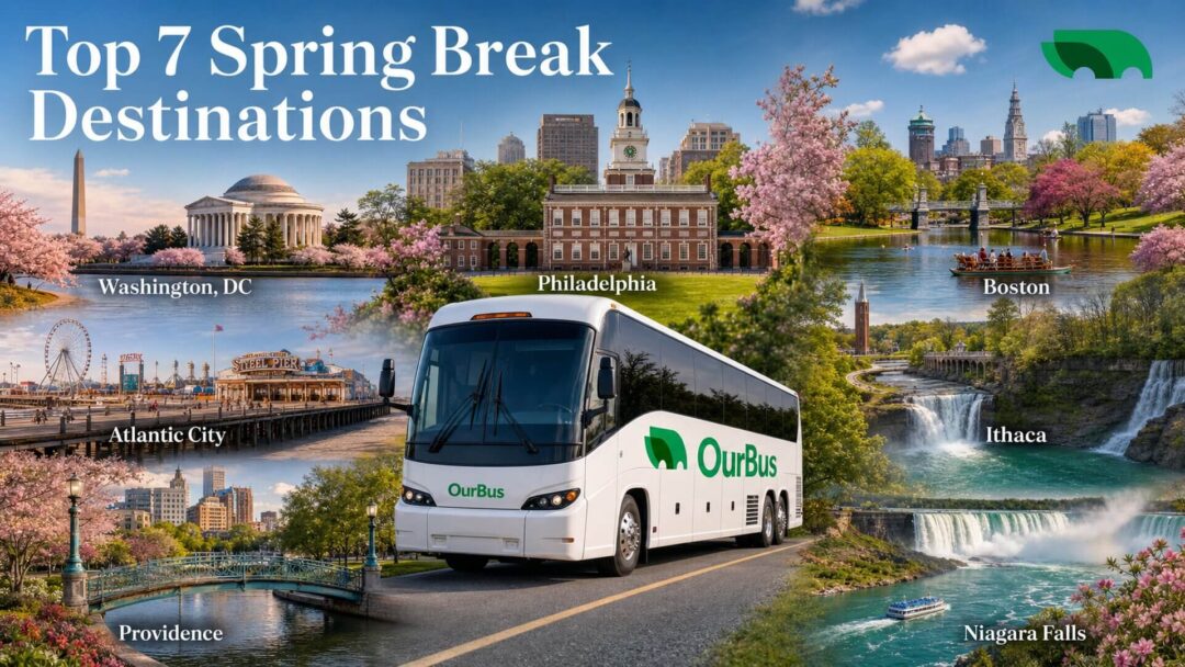 Top 7 spring breaks destinations OurBus