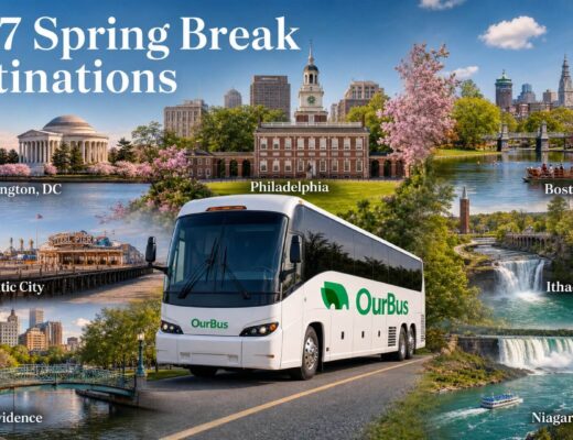 Top 7 spring breaks destinations OurBus