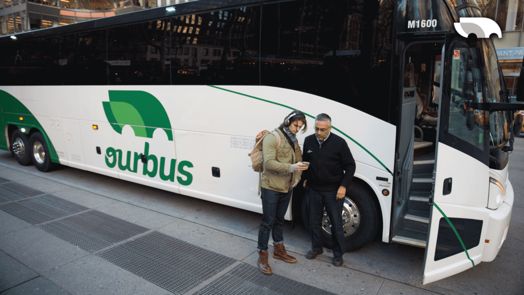 traveling via bus