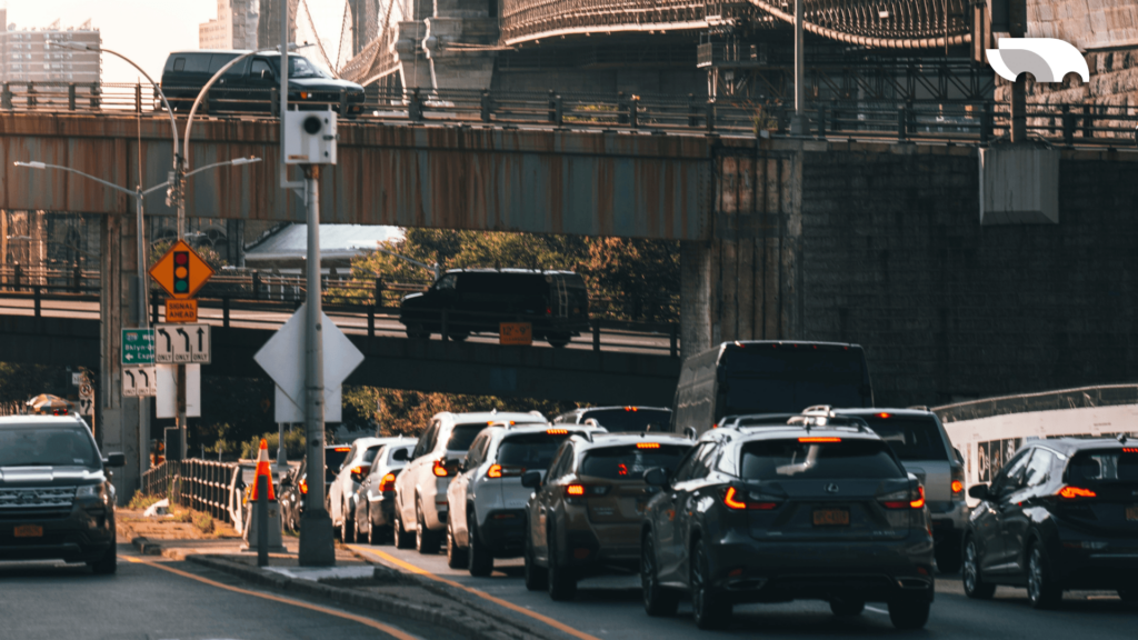 summer highway traffic