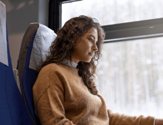 how to make a long bus ride comfortable