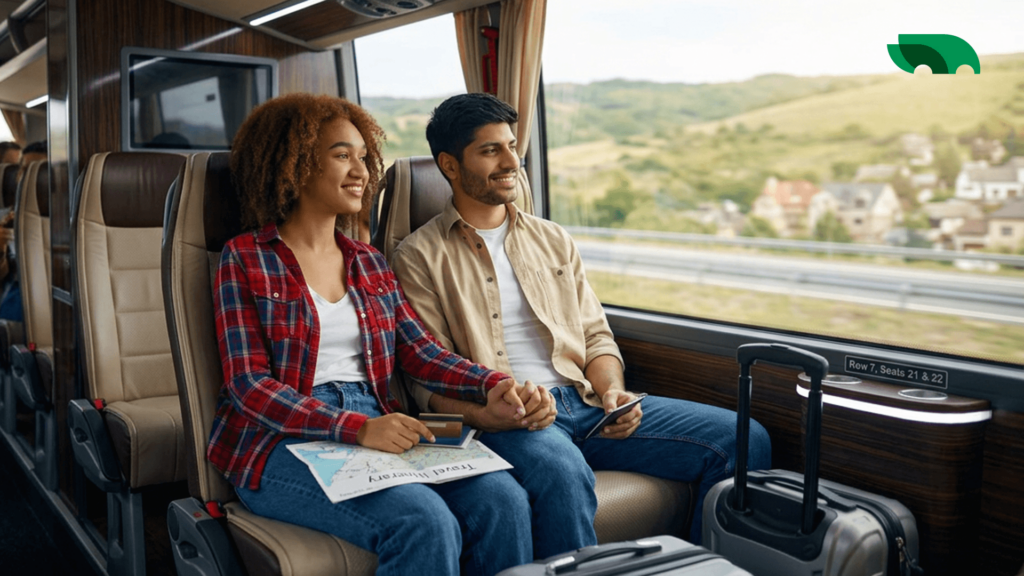 summer trip - bus travel