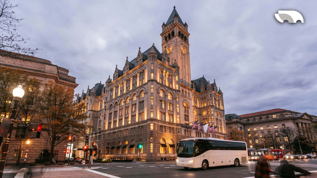 The DC Bus Stop No Other OurBus Route Uses
