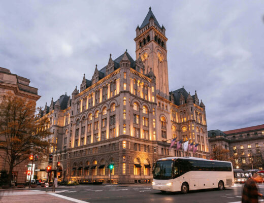 The DC Bus Stop No Other OurBus Route Uses