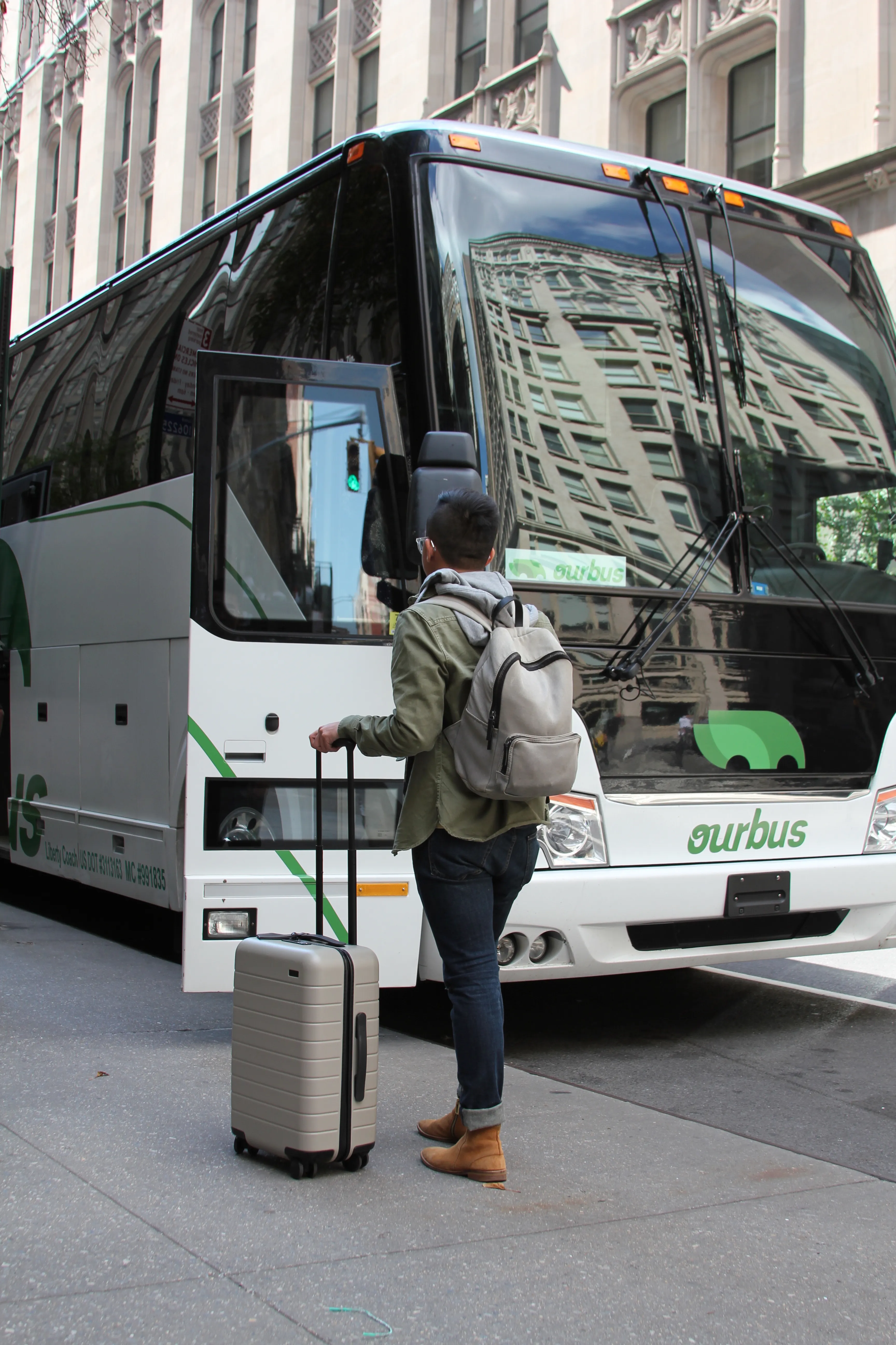Hamilton to Baltimore Buses _ OurBus Bus Boarding