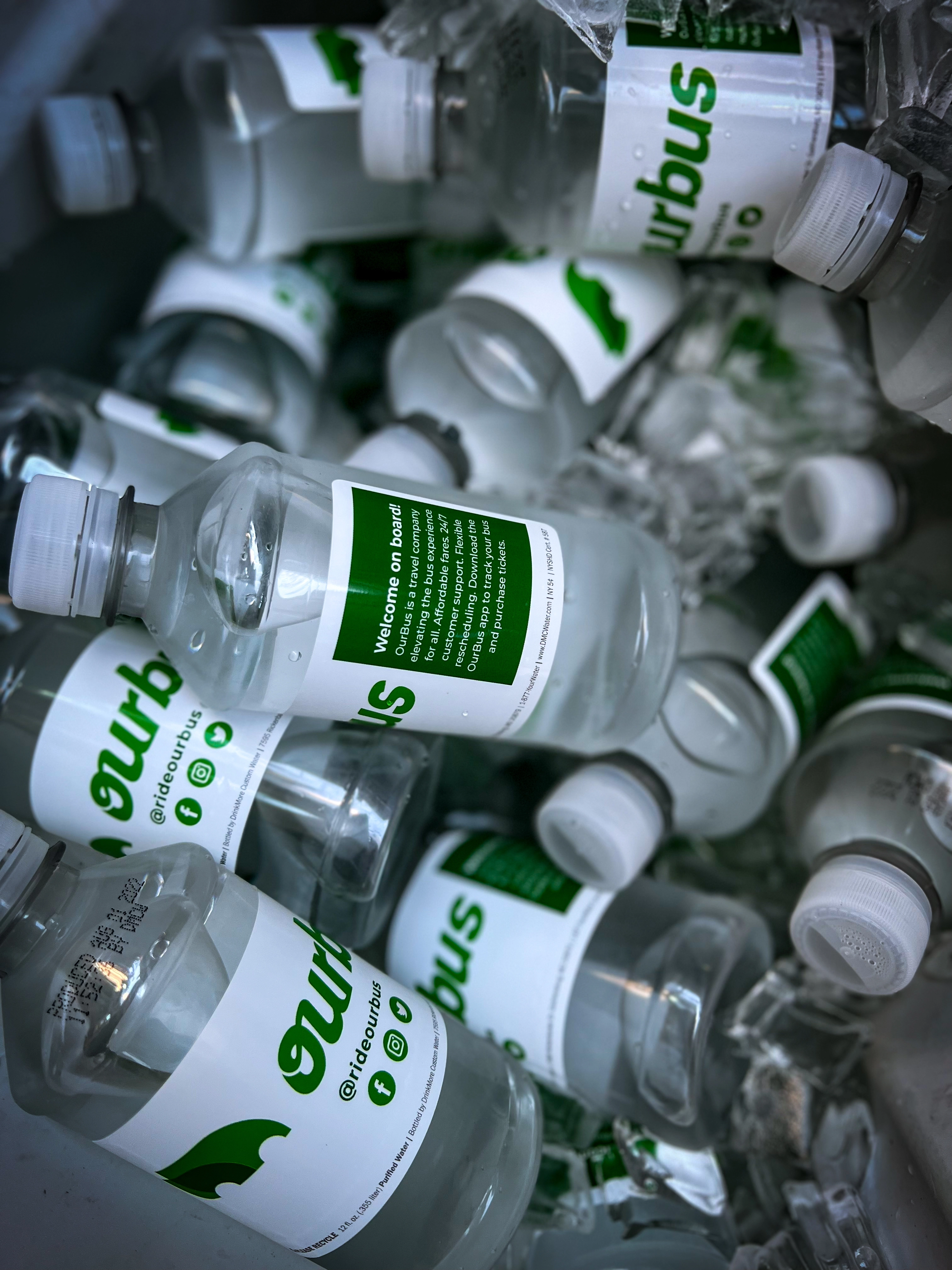 Bus from NYC to Washington DC | OurBus Water Bottles