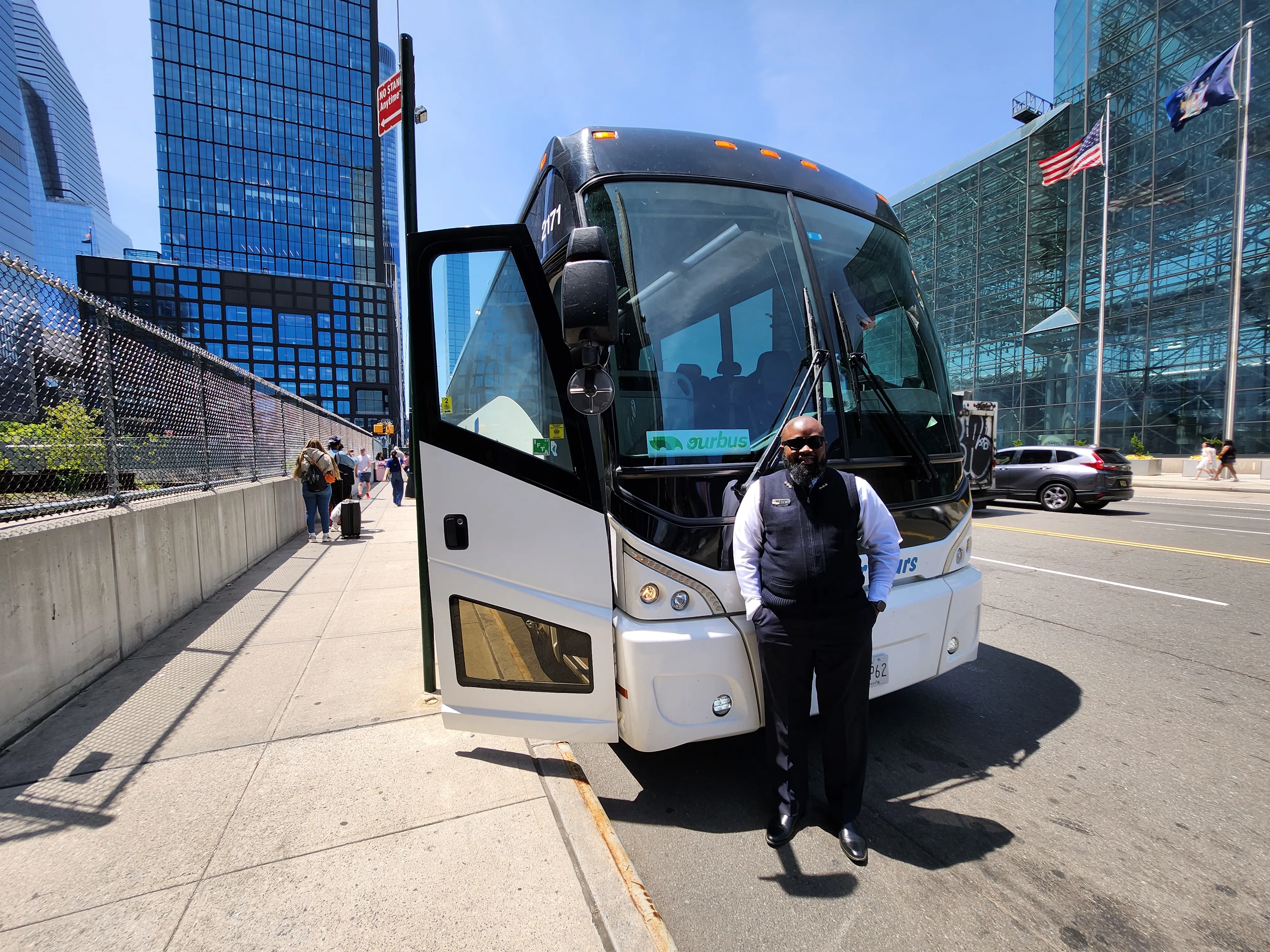 Book Bus Tickets from Binghamton to NYC | OurBus Bus with Bus Driver